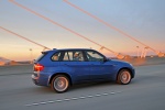 2013 BMW X5 M in Monte Carlo Blue Metallic - Driving Right Side View